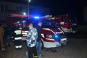 OSP Szynkielów ma nowy wóz strażacki. Witano go racami i fajerwerkami